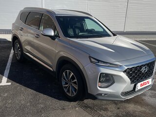 2020 Hyundai Santa Fe IV, серый, 3100000 рублей, вид 5