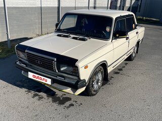 1988 Lada (ВАЗ) 2107, бежевый, 160000 рублей, вид 2