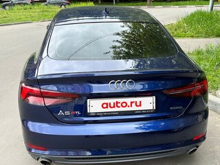 2019 Audi A5 II (F5), синий, 3450000 рублей, вид 4