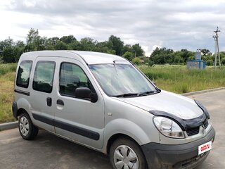 2007 Renault Kangoo I Рестайлинг, серебристый, 210000 рублей, вид 1