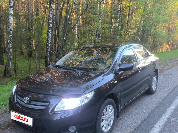 2007 Toyota Corolla X (E140, E150), чёрный, 750000 рублей