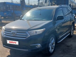 2013 Toyota Highlander II (XU40) Рестайлинг, чёрный, 2000000 рублей, вид 1