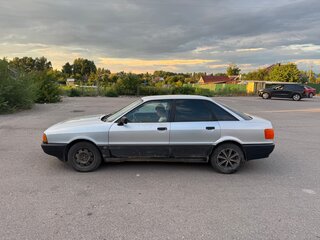 1990 Audi 80 IV (B3), голубой, 95000 рублей, вид 3