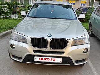 2011 BMW X3 20d xDrive II (F25), серебристый, 1780000 рублей, вид 2