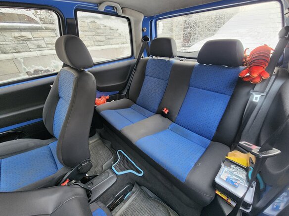 1999 Volkswagen Lupo, голубой, 200000 рублей - вид 8
