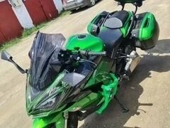 2017 Kawasaki Ninja 1000 SX, зелёный, 1000000 рублей, вид 2