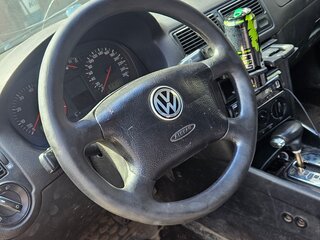 2001 Volkswagen Golf IV, синий, 240000 рублей, вид 5