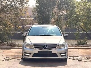 2014 Mercedes-Benz C-Класс 180 III (W204) Рестайлинг, серебристый, 1240000 рублей, вид 2