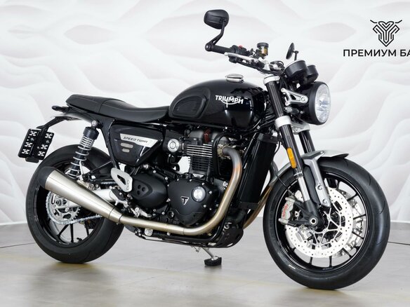 2024 Triumph Speed Twin, чёрный, 1449000 рублей - вид 4