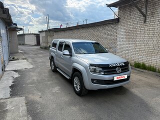 2012 Volkswagen Amarok Double Cab full-time I, серебристый, 1990000 рублей, вид 1