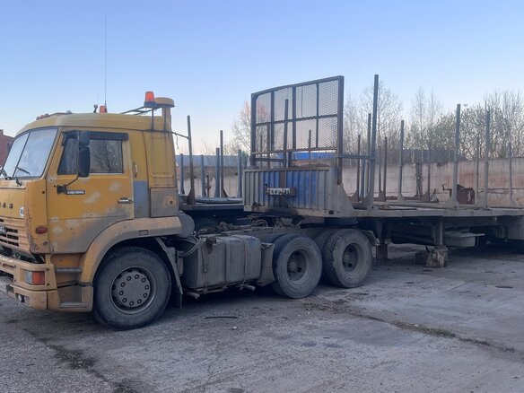 2006 КамАЗ 65116, жёлтый, 1100000 рублей