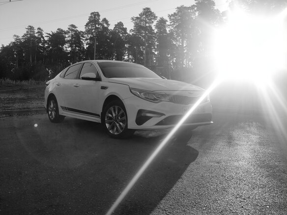 2019 Kia Optima IV Рестайлинг, белый, 1195000 рублей