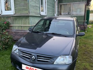 2008 Renault Logan I, серый, 295000 рублей, вид 4