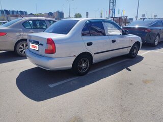 2006 Hyundai Accent ТагАЗ II, серебристый, 380000 рублей, вид 4