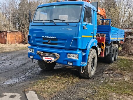 2012 КамАЗ 43118, синий, 5000000 рублей, вид 1