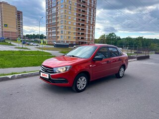 2022 Lada (ВАЗ) Granta I Рестайлинг, красный, 649000 рублей, вид 5