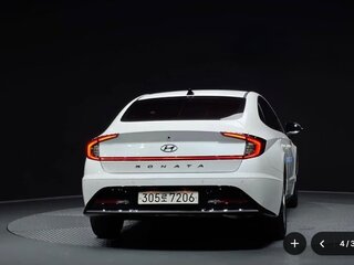 2022 Hyundai Sonata VIII (DN8), белый, 2050000 рублей, вид 2