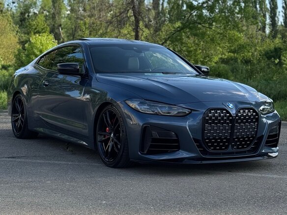 2021 BMW 4 серии M440i xDrive G22, G23, G26, синий, 6000000 рублей - вид 1