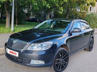 2012 Skoda Octavia II (A5) Рестайлинг, чёрный, 650000 рублей, вид 1