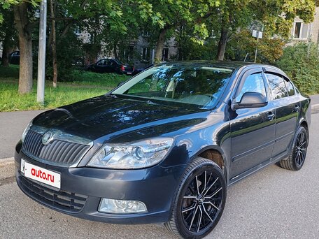2012 Skoda Octavia II (A5) Рестайлинг, чёрный, 650000 рублей, вид 1