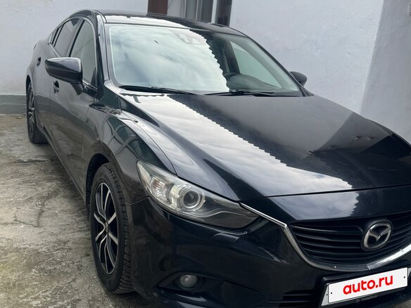 2013 Mazda 6 III (GJ), чёрный, 1100000 рублей - вид 6