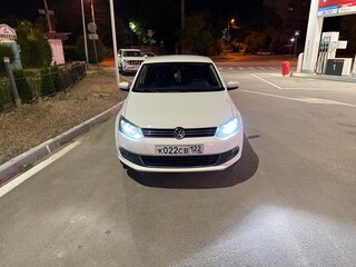 2013 Volkswagen Polo V, белый, 550000 рублей, вид 3