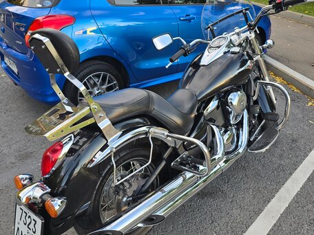 2013 Kawasaki VN900 Vulcan, чёрный, 650000 рублей, вид 3