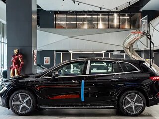 2025 Mercedes-Benz EQS SUV 500, чёрный, 10028652 рублей, вид 4