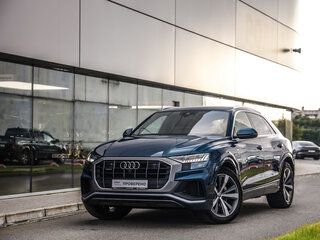 2018 Audi Q8 55 TFSI I (4M), синий, 4744000 рублей, вид 1