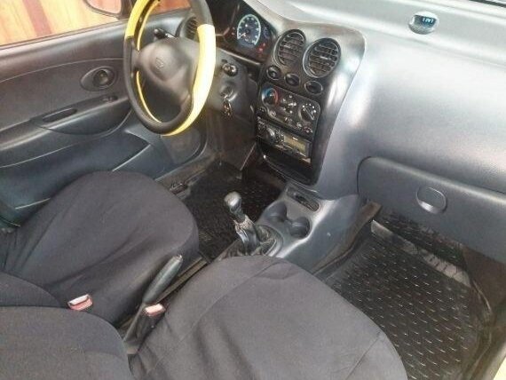 2008 Daewoo Matiz I Рестайлинг, жёлтый, 244000 рублей - вид 9