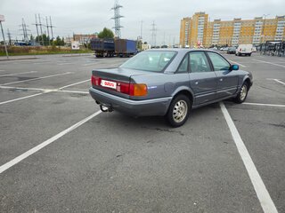 1991 Audi 100 IV (C4), серый, 175000 рублей, вид 4