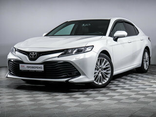 2019 Toyota Camry VIII (XV70), белый, 2178000 рублей, вид 1
