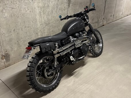 2010 Triumph Scrambler, серый, 650000 рублей, вид 2