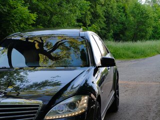2012 Mercedes-Benz S-Класс 500 V (W221) Рестайлинг, чёрный, 2100000 рублей, вид 2