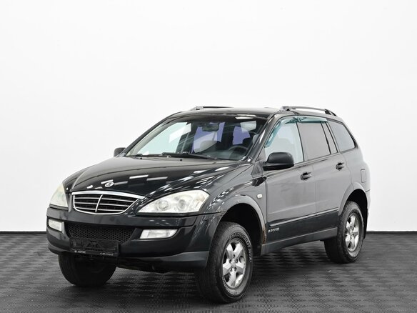 2008 SsangYong Kyron 6-speed I Рестайлинг, чёрный - вид 2