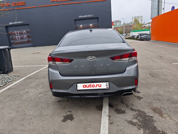 2019 Hyundai Sonata VII (LF) Рестайлинг, серый, 1899999 рублей - вид 6