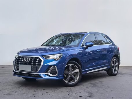 2022 Audi Q3 35 TFSI II (F3), синий, 2550000 рублей, вид 1