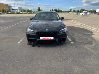 2012 BMW 5 серии 520i VI (F10/F11/F07), чёрный, 1349000 рублей, вид 2