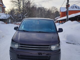 2008 Volkswagen Transporter T5, пурпурный, 1890000 рублей, вид 2