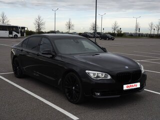 2014 BMW 7 серии Long 750Li xDrive V (F01/F02/F04) Рестайлинг, чёрный, 2650000 рублей, вид 1