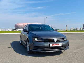 2016 Volkswagen Jetta VI Рестайлинг, серый, 920000 рублей, вид 3