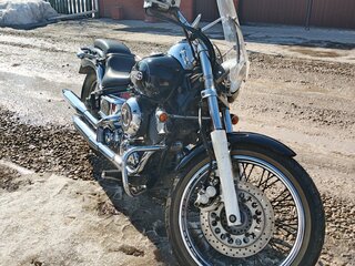 1998 Yamaha XVS400 Drag Star, чёрный, 340000 рублей, вид 1