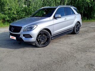 2012 Mercedes-Benz M-Класс 350 III (W166), серебристый, 2400000 рублей, вид 1