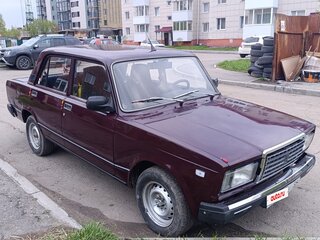 2006 Lada (ВАЗ) 2107, пурпурный, 240000 рублей, вид 1