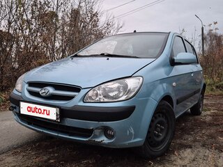 2008 Hyundai Getz I Рестайлинг, голубой, 280000 рублей, вид 1