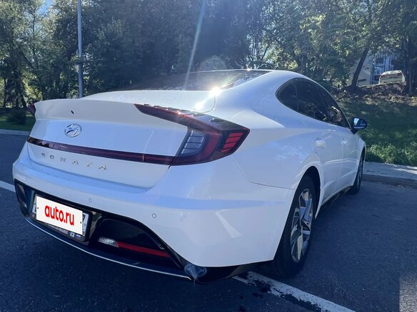 2021 Hyundai Sonata VIII (DN8), белый, 2890000 рублей - вид 4