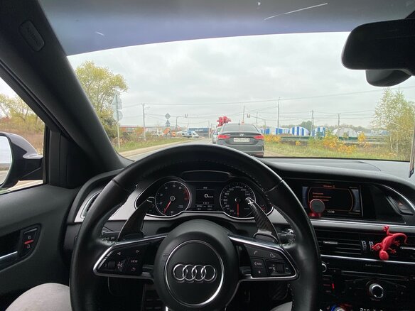 2014 Audi A4 IV (B8) Рестайлинг, чёрный, 1800000 рублей - вид 14