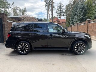2018 Infiniti QX80 I Рестайлинг 2, чёрный, 4750000 рублей, вид 4