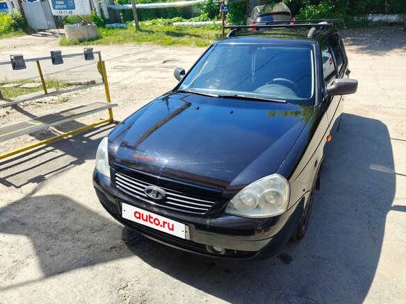 2010 Lada (ВАЗ) Priora I, чёрный, 355000 рублей - вид 1