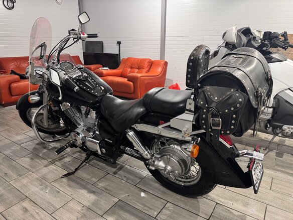 2005 Honda Shadow 750, чёрный, 490000 рублей - вид 4